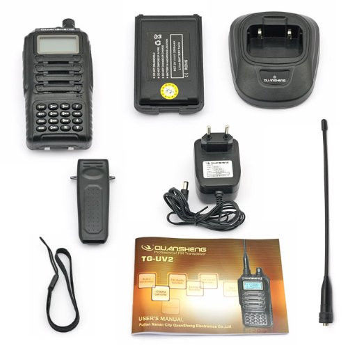 Quansheng TG-UV2 Dual Band Dual Display Two-way radio VHF/UHF With scrambler